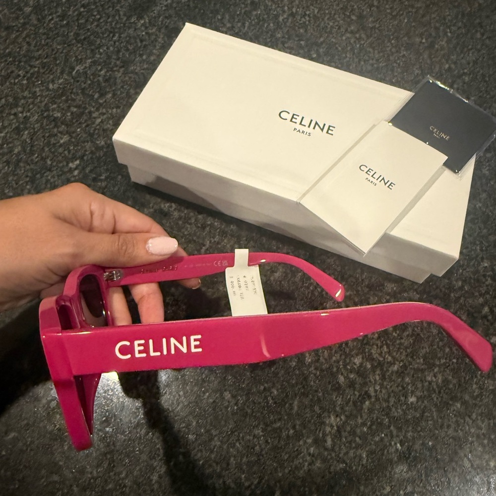 NWT! Never Used! Celine Monochroms 03 56MM Square Sunglasses
